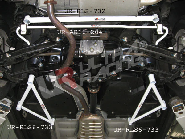 Ultra Racing Subaru Impreza 08+ GH 1.5 HB Ultra-R Rear Sway Bar 16mm UR-AR16-204