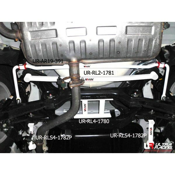 Ultra Racing Proton Preve/Suprima S 1.6T 2WD 12-20 UltraRacing Rear Sway Bar 16mm (393) UR-AR16-393