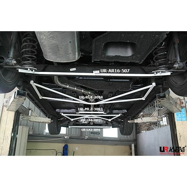 Ultra Racing Proton Iriz 1.6 14+/Persona 1.6 2WD 16+ UltraRacing Rear Sway Bar 16mm (507) UR-AR16-507