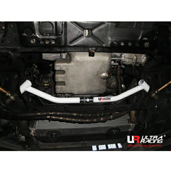 Ultra Racing Nissan Skyline (GTR 34) 2.6TT 4WD 99-02 UltraRacing 2-Point Front Lower Tiebar (3458A) UR-LA2-3458A