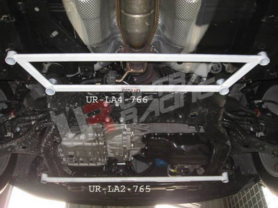 Ultra Racing Kia Carens 06+ UltraRacing 2-Point Front Lower Tiebar 765 UR-LA2-765