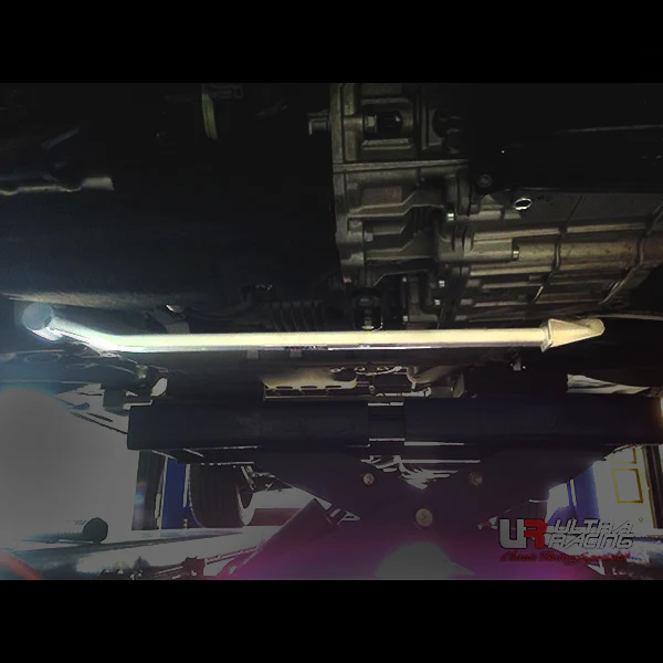 Ultra Racing Volkswagen Tiguan 07+ UltraRacing 2-Point Front Lower Brace URKR-LA2-2193