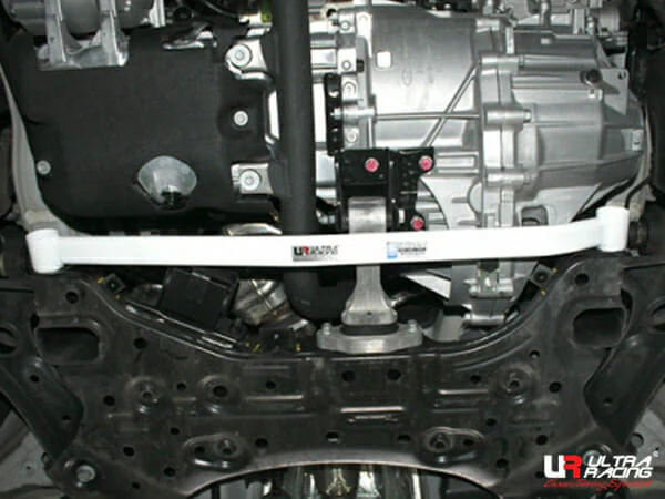 Ultra Racing Hyundai Avante (AD) 1.6 16+/Kia Niro 1.6 16+ 2WD UltraRacing 2-Point Front Lower Tiebar (3554) URKR-LA2-3554