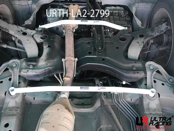 Ultra Racing Mitsubishi Grandis/Space Wagon 2.4 2WD 03-11 UltraRacing 2-Point Front Lower Tiebar(2799) URTH-LA2-2799