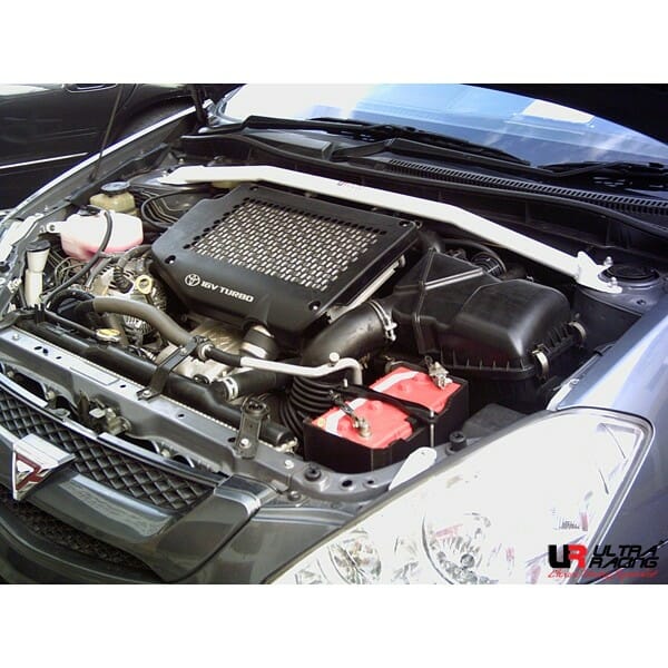 Ultra Racing Toyota Caldina (T240) 2.0T GT4 4WD 02-07 UltraRacing 2-Point Front Upper Strutbar (075) UR-TW2-075