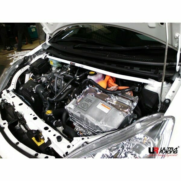 Ultra Racing Toyota Prius C (NHP10) 1.5 2WD 11-21 UltraRacing 2-Point Front Upper Strutbar (1936) UR-TW2-1936