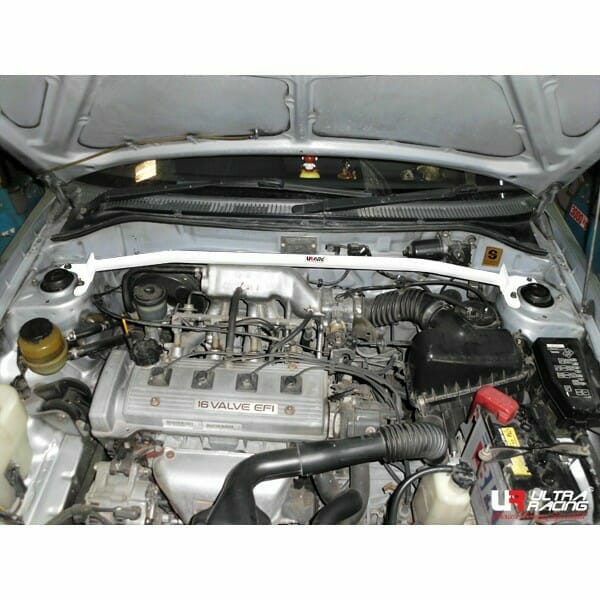 Ultra Racing Toyota Soluna (AL50) 1.5 2WD 94-99 UltraRacing 2-Point Front Upper Strutbar (2009) UR-TW2-2009