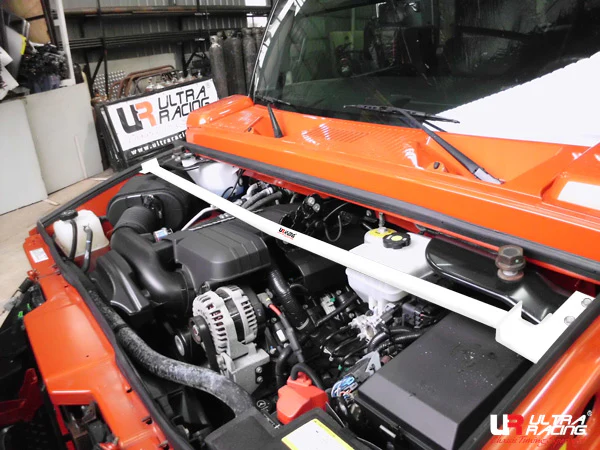 Ultra Racing Hummer H2 6.0 03-09 UltraRacing 2P Front Upper Strutbar UR-TW2-2073