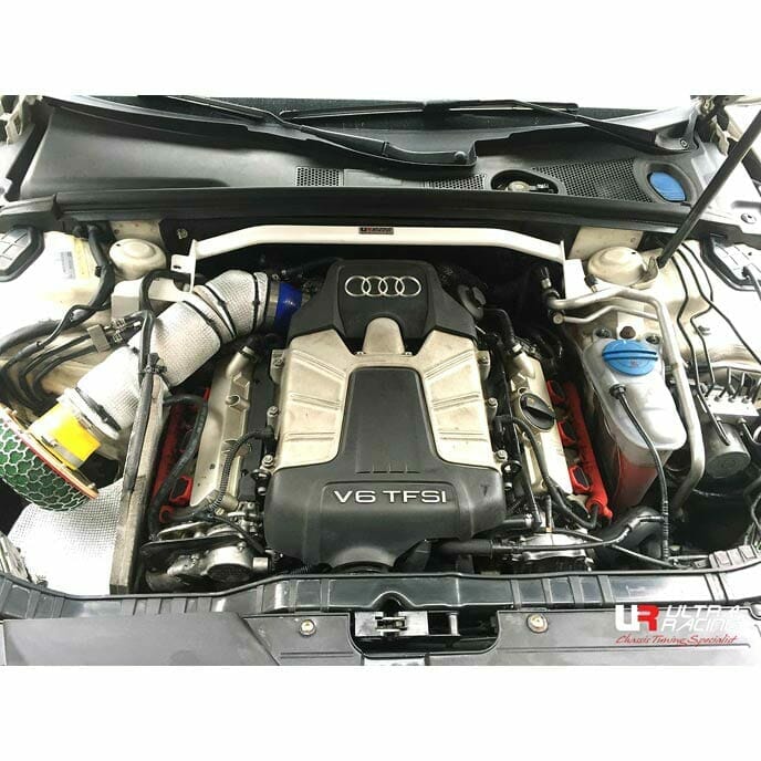 Ultra Racing Audi S4 B8 3.0 4WD UltraRacing 2-Point Front Upper Strutbar UR-TW2-2762