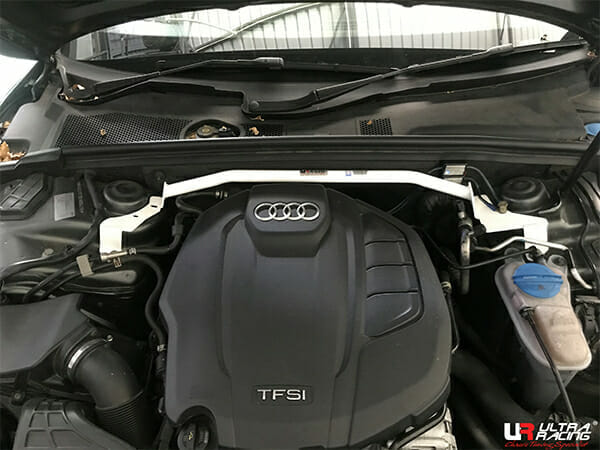 Ultra Racing Audi S5 (B8) 8T 3.0 TFSI 4WD SPORTBACK 07-16 UltraRacing 2P Front Upper Strutbar (3653) UR-TW2-3653