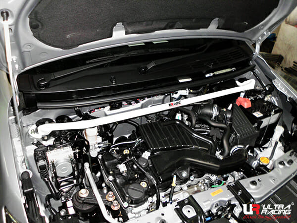 Ultra Racing Perodua Bezza (B300) 1.0 2WD 16+ UltraRacing 2-Point Front Upper Strutbar (3673) UR-TW2-3673
