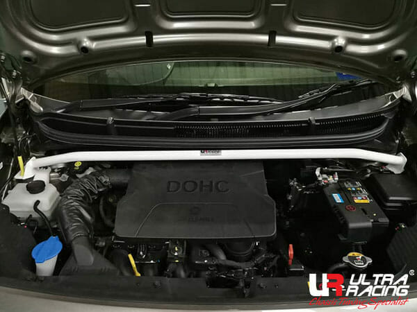 Ultra Racing Kia Picanto (JA) 1.3 2WD 17+ UltraRacing 2-Point Front Upper Strutbar (3940) UR-TW2-3940