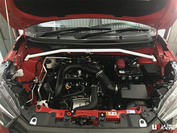 Ultra Racing Perodua Ativa 1.0T 2WD 21+ UltraRacing 2-Point Front Upper Strutbar (4212) UR-TW2-4212