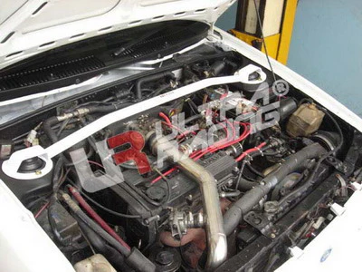 Ultra Racing Mazda 323BF 86-89 [No Carb] UltraRacing Front Upper Strutbar UR-TW2-458