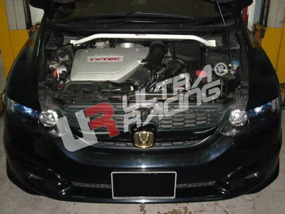 Ultra Racing Honda Odyssey 05+ UltraRacing 2-Point Front Upper Strutbar UR-TW2-491