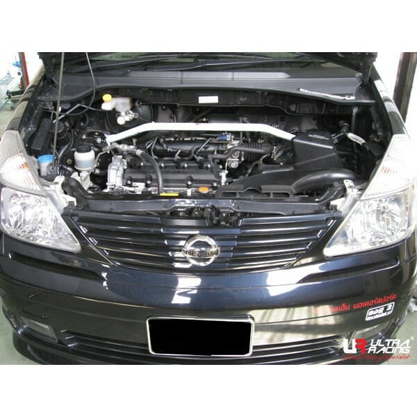 Ultra Racing Nissan Serena (C24) 2.0 2WD 99-12 UltraRacing 2-Point Front Upper Strutbar (836) UR-TW2-836