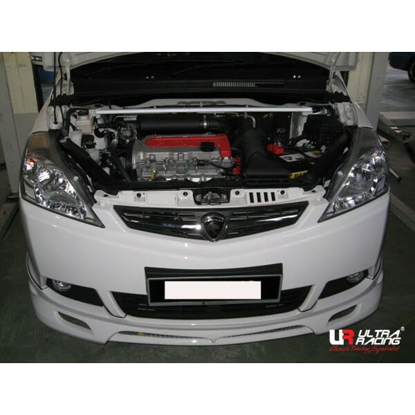 Ultra Racing Proton Exora 1.6 NA 09-14/Exora Bold 1.6T 15-17 2WD UltraRacing 2-Point Front Upper Strutbar (846) UR-TW2-846