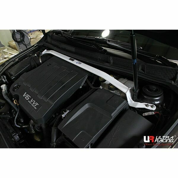 Ultra Racing Chevrolet Alpheon 3.0 2WD 10-16 UltraRacing 2-Point Front Upper Strutbar(2648) URKR-TW2-2648