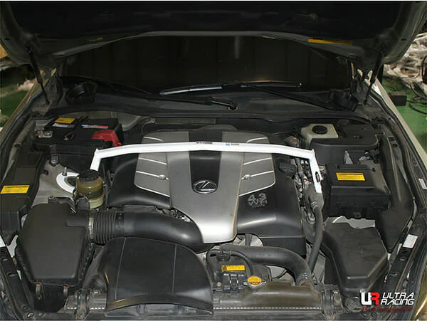 Ultra Racing Lexus SC 430 (Z40) 4.3 2WD Cabriolet/Convertible 05-12 UltraRacing 2-Point Front Upper Strutbar (3290) URKR-TW2-3290