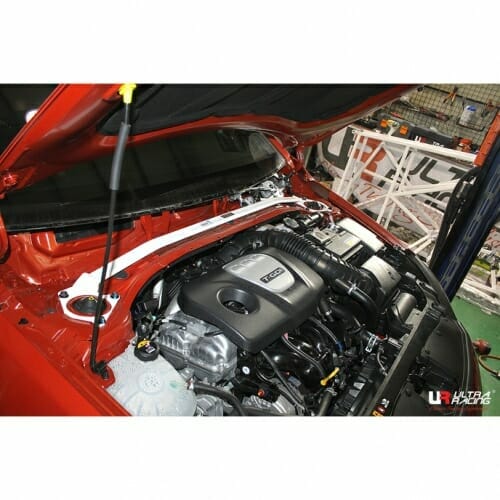 Ultra Racing Hyundai Avante/Elantra (AD) 1.6 2WD 16-20 UltraRacing 2-Point Front Upper Strutbar (3547) URKR-TW2-3547