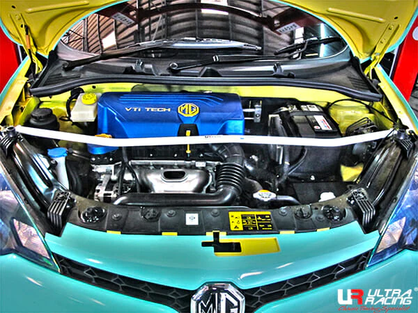 Ultra Racing MG 3 1.3 2WD Thailand Assembly 11+ UltraRacing 2-Point Front Upper Strutbar (3341) URTH-TW2-3341