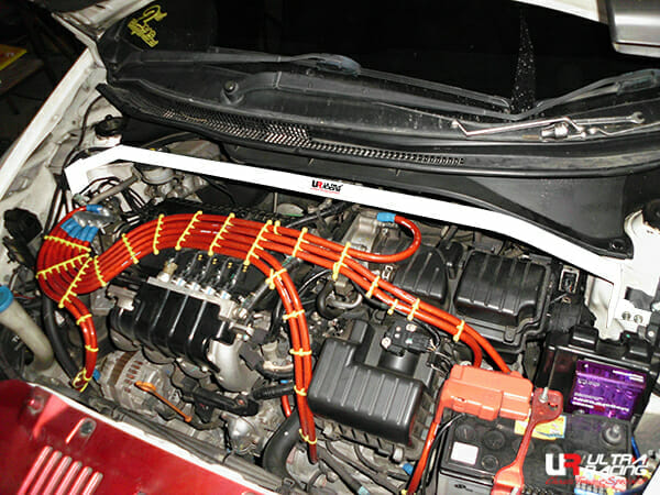Ultra Racing Honda City (GM2) 1.5 2WD CNG 08-14 UltraRacing 2-Point Front Upper Strutbar (3534) URTH-TW2-3534