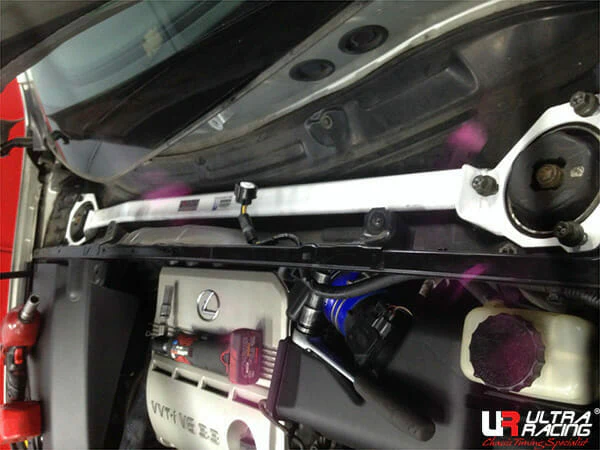 Ultra Racing Lexus RX 330 (XU30) 3.3 V6 4WD LHD 03-08 UltraRacing 2-Point Front Upper Strutbar (2948) URTW-TW2-2948