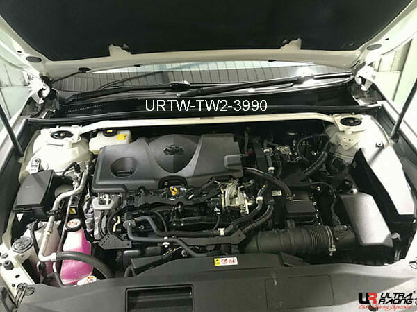 Ultra Racing Lexus ES 300H (XZ10) 2.5 Hybrid 18+/Toyota Camry 2.5 17+ 2WD UltraRacing 2-Point Front Upper Strutbar (3990) URTW-TW2-3990