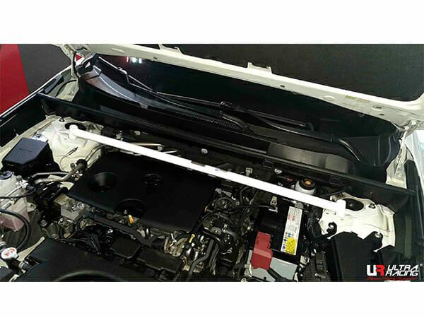Ultra Racing Toyota Rav4 (XA50) 2.0 2WD 18+ UltraRacing 2-Point Front Upper Strutbar (4012) URTW-TW2-4012