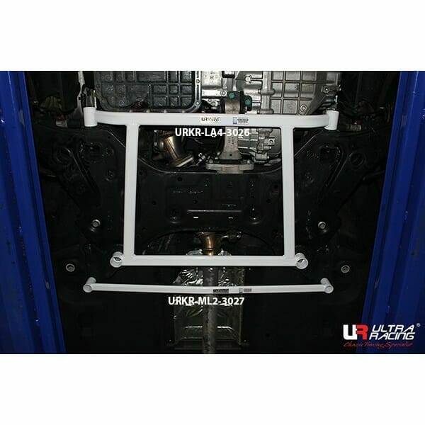 Ultra Racing Kia Carnival (YP) 2.2D 2WD 14-21 UltraRacing 2-Point Mid Lower Brace (3027) URKR-ML2-3027
