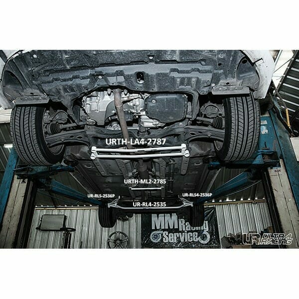 Ultra Racing Toyota Yaris (XP130) 1.2/1.5 2WD 10+ UltraRacing 2-Point Mid Lower Brace (2785) URTH-ML2-2785