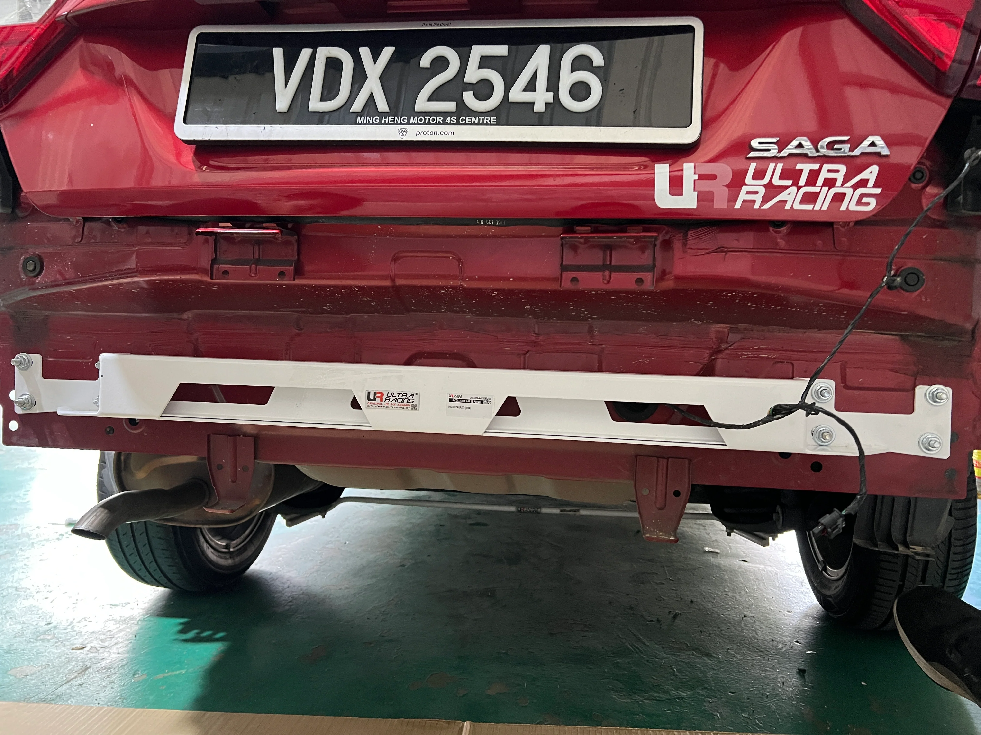 Ultra Racing PROTON SAGA Ultra Racing Rear Anti-Collision Brace UR-CR2-4483