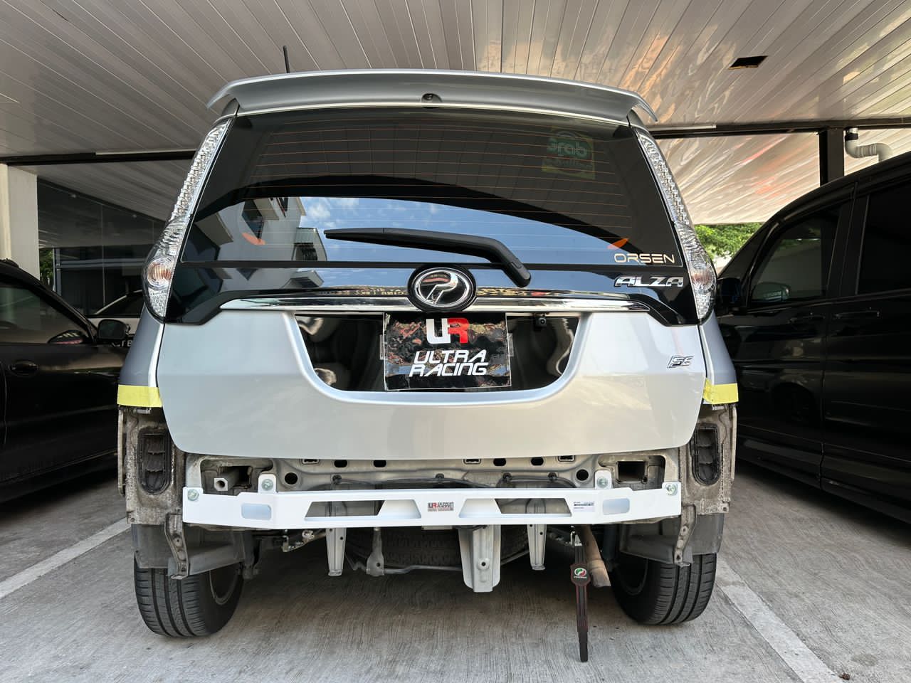 Ultra Racing PERODUA ALZA Ultra Racing Rear Anti-Collision Brace UR-CR2-4493