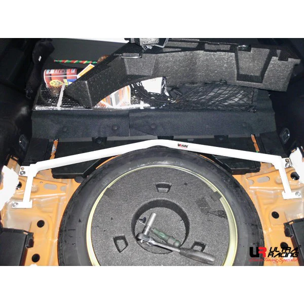 Ultra Racing Subaru Impreza WRX 4D 11+ Ultra-R 2P Rear Upper Strutbar UR-RE2-1872
