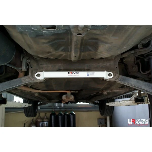 Ultra Racing Proton Gen 2 1.6 04-12/Persona 1.6 07-16/Putra 1.8 96-04/Satria 1.3 94-05/Waja 1.6 00-11 2WD UltraRacing 2-Point Rear Lower Bar (1276) UR-RL2-1276