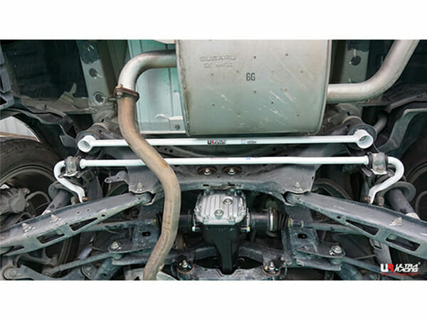 Ultra Racing Subaru XV (GP) 2.0 4WD 13-17 UltraRacing 2-Point Rear Lower Bar (3787) UR-RL2-3787