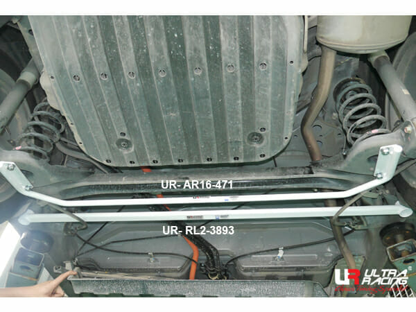 Ultra Racing Honda City (GM6) 1.5 2WD Hybrid 17+/Honda City RS (GN2) 1.5 Hybrid Sedan 19+ UltraRacing 2-Point Rear Lower Bar (3893) UR-RL2-3893