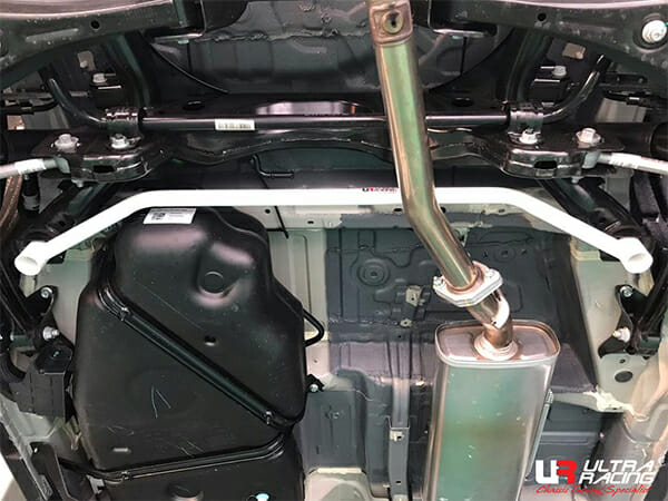 Ultra Racing Proton X70 1.8T 2WD CKD 20+ UltraRacing 2-Point Rear Lower Bar (4160) UR-RL2-4160