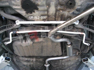Ultra Racing Mazda 323 BF 86-89 UltraRacing 2-Point Rear Lower Tiebar UR-RL2-808