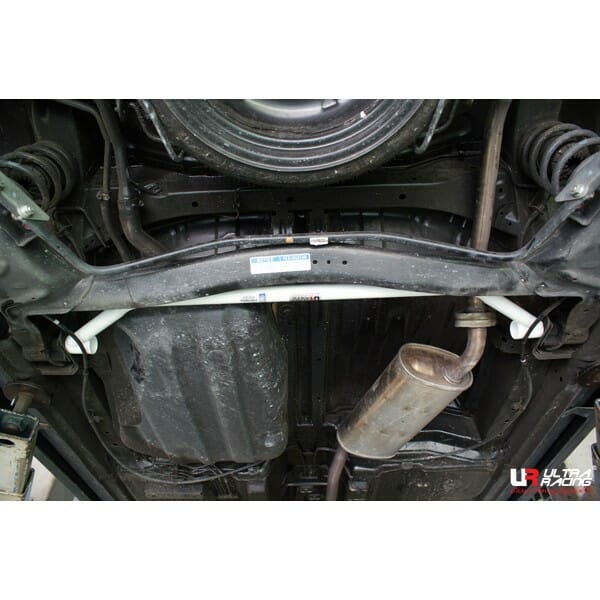 Ultra Racing Perodua Alza (M500) 1.5 2WD 09+ UltraRacing 2-Point Rear Lower Bar (915) UR-RL2-915