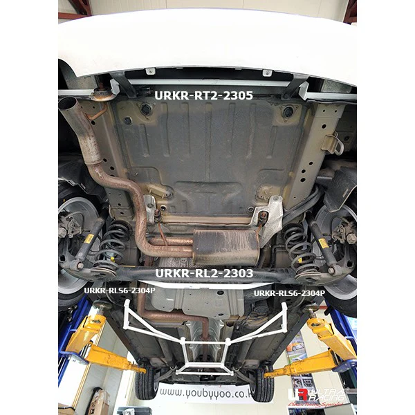 Ultra Racing Chevrolet Orlando 10+ UltraRacing 2-Point Rear Lower Bar URKR-RL2-2303
