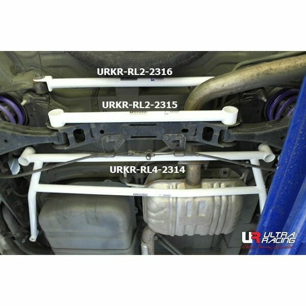 Ultra Racing Kia Carnival (VQ) 2.9D 2WD 05-14 UltraRacing 2-Point Rear Lower Bar (2315) URKR-RL2-2315