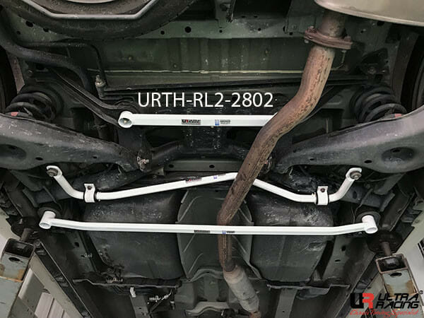 Ultra Racing Mitsubishi Grandis/Space Wagon 2.4 2WD 03-11 UltraRacing 2-Point Rear Lower Bar (2802) URTH-RL2-2802