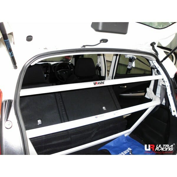 Ultra Racing Perodua Myvi Lagi Best (M600) 1.3/1.5 2WD 11-17 UltraRacing 2-Point C-Pillar Bar (1559) UR-RU2-1559