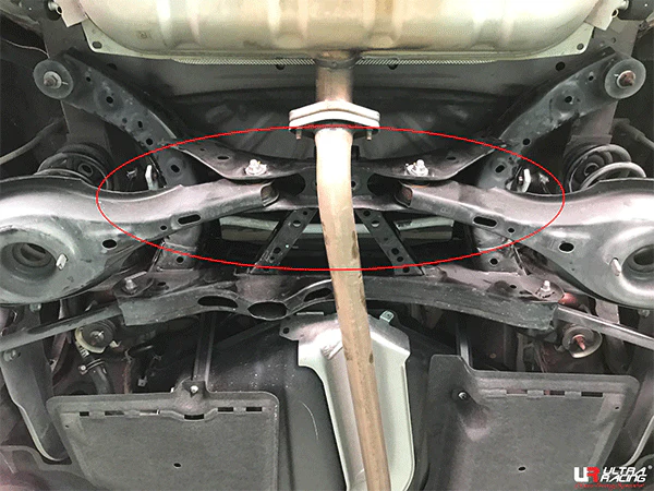 Ultra Racing Mazda CX-5 (KE) 2.0/2.5 2WD 12-17 UltraRacing Rear Sway Bar 21mm (520) UR-AR21-520