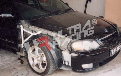Ultra Racing Kia Sephia 97-03 UltraRacing 3-Point Fender Brackets UR-FD3-028P