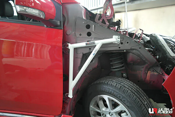 Ultra Racing Perodua Axia (B200) 1.0 2WD 14+ UltraRacing 3-Point Fender Brackets (392P) UR-FD3-3392P