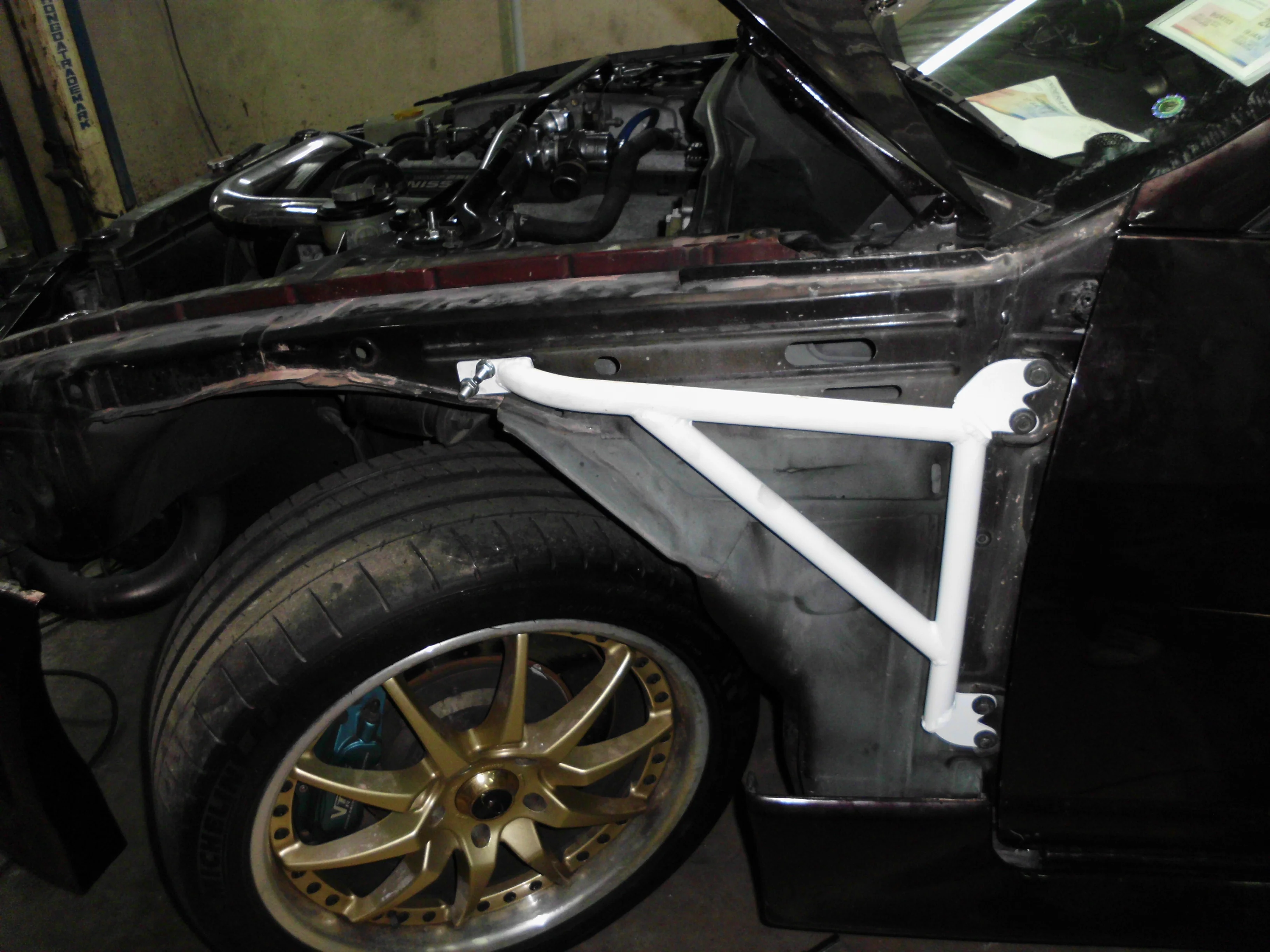 Ultra Racing Nissan Skyline R33 GTS4 2.5T 93-98 Ultra-R Fender Brackets UR-FD3-3177P