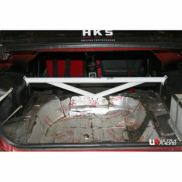Ultra Racing Hyundai Excel (X2) 1.5 89-95/Mitsubishi Champ 1.5 83-88/Proton Iswara UltraRacing 3-Point Rear Upper Strutbar (008) UR-RE3-008
