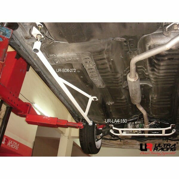 Ultra Racing Daihatsu Cuore 99-04 UltraRacing 4-Point Front Lower Bar UR-LA4-150
